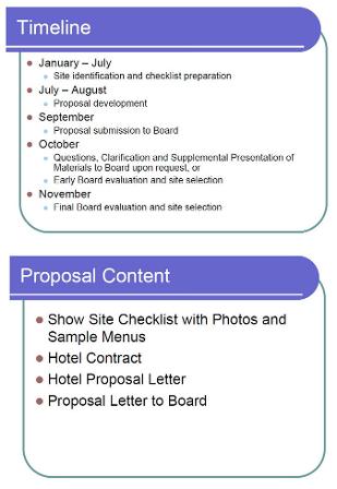 Specialty Proposal Process